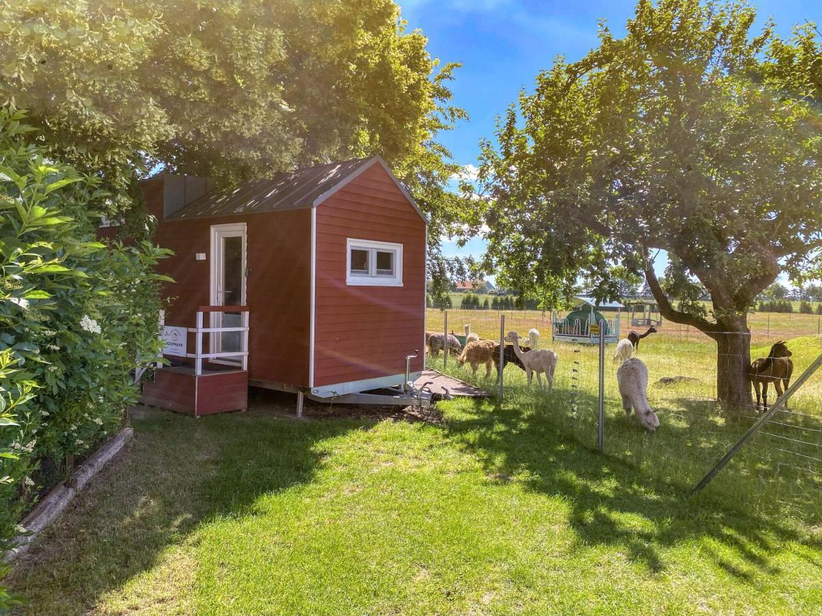 Tiny House Auf Der Alpaka Farm Villa Rubkow Exterior photo