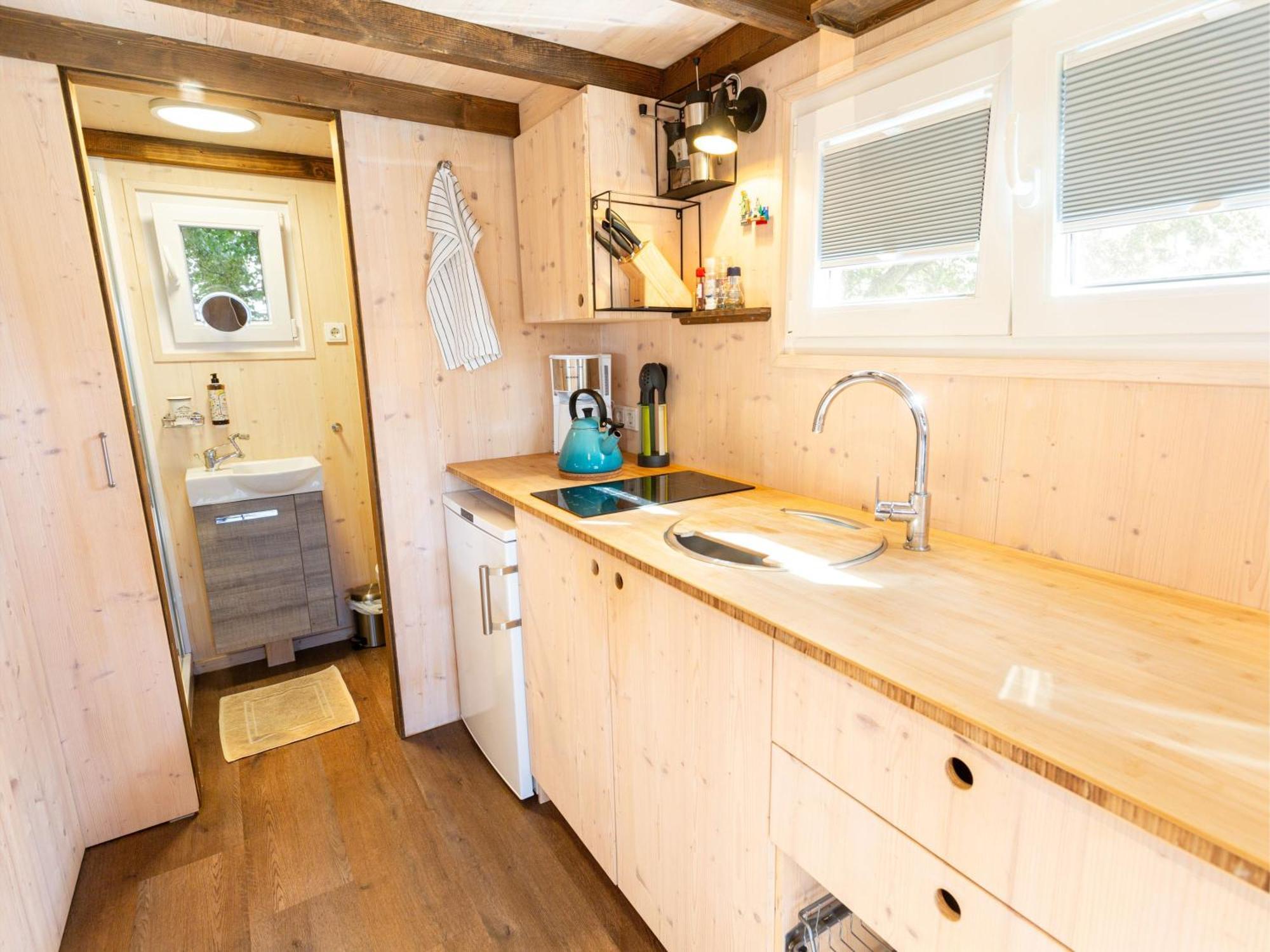 Tiny House Auf Der Alpaka Farm Villa Rubkow Exterior photo