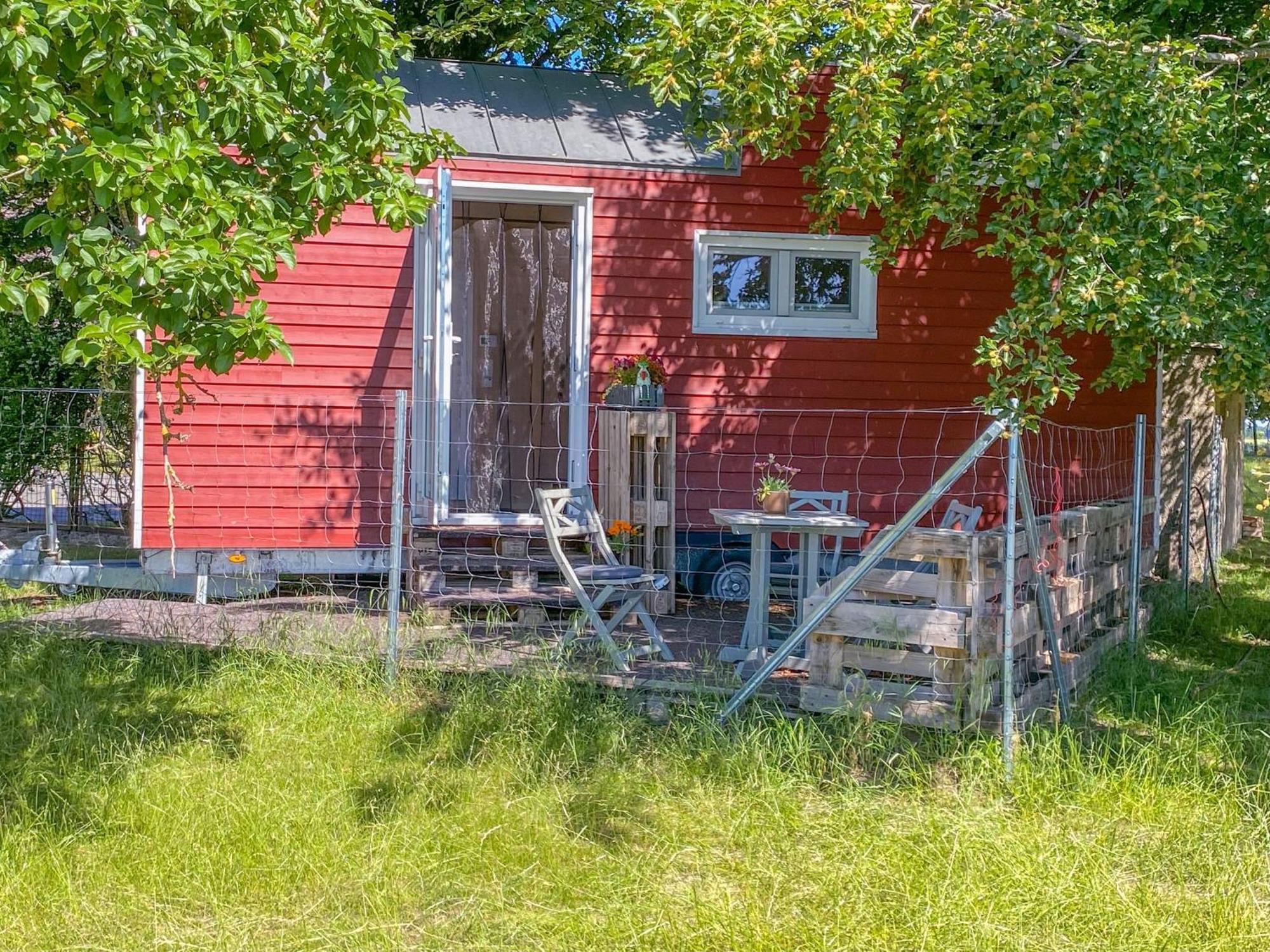 Tiny House Auf Der Alpaka Farm Villa Rubkow Exterior photo